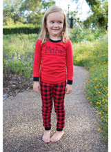 Load image into Gallery viewer, Youth Pajamas | Spring Pajamas | Christmas Pajamas | Basic Pajamas | Cozy Pajamas | Personalized Pajamas