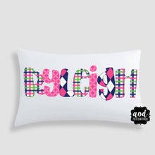 Load image into Gallery viewer, Personalized Pillow Cases | Pillowcases for Boys | Pillowcases for Girls | Monogrammed Pillowcases