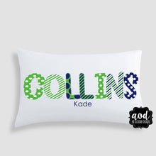 Load image into Gallery viewer, Personalized Pillow Cases | Pillowcases for Boys | Pillowcases for Girls | Monogrammed Pillowcases