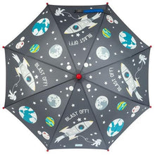 Load image into Gallery viewer, Kids Color Changing Space Umbrella | Umbrella | Easter Basket Gifts| Valentines Day Gifts | Kids Umbrellas