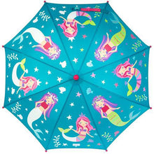 Load image into Gallery viewer, Kids Color Changing Mermaid Umbrella | Umbrella | Easter Basket Gifts| Valentines Day Gifts | Kids Umbrellas
