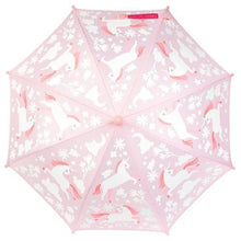 Load image into Gallery viewer, Kids Color Changing Unicorn Umbrella | Umbrella | Easter Basket Gifts| Valentines Day Gifts | Kids Umbrellas