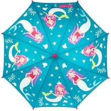 Load image into Gallery viewer, Kids Color Changing Mermaid Umbrella | Umbrella | Easter Basket Gifts| Valentines Day Gifts | Kids Umbrellas