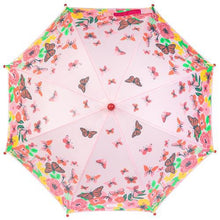 Load image into Gallery viewer, Kids Color Changing Butterfly Umbrella | Umbrella | Easter Basket Gifts| Valentines Day Gifts | Kids Umbrellas