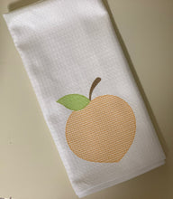 Load image into Gallery viewer, Peach Dish Towel | Waffle Weave Dish Towel | Peachy Towel