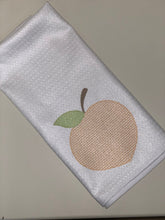 Load image into Gallery viewer, Peach Dish Towel | Waffle Weave Dish Towel | Peachy Towel