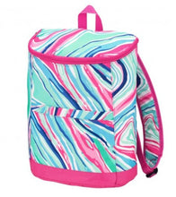 Load image into Gallery viewer, Marbelous Backpack Cooler + Towel (set) | Backpack Cooler | Beach Cooler | Personalized Cooler | Marbelous Beach Towel