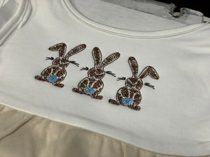 Easter Bubble 6-12Months | Bunny Bubble | Unisex Bunny Bubble | Boy Bubble | Bubble